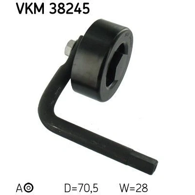 Imagem de SKF VKM 38245 Polia Tensora BMW: 3 Sedan, 5 Touring