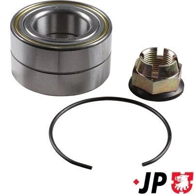 Imagem de JP GROUP 4341300610 Kit de rolamento roda Eixo dianteiro, lado esquerdo, direito 65 RENAULT: CLIO 2, 2 Kasten, 1