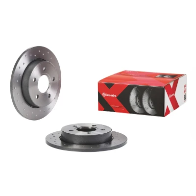 Imagem de BREMBO 08.A029.2X Disco de travão 265 11 5 cheio, perfurado revestido FORD: Focus 2, 2 Kombi, C Max