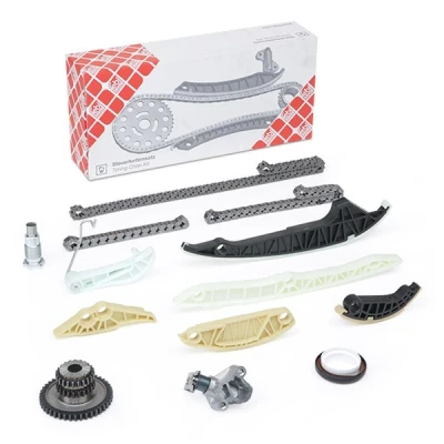 Imagem de FEBI BILSTEIN 106513 Jogo de correntes distribuição Corrente dentada, fechada VOLKSWAGEN: Scirocco III, Tiguan I, GOLF 6, AUDI: TT Coupe