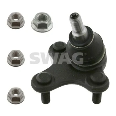 Imagem de SWAG 30 93 6736 Rótula de suspensão Eixo dianteiro, lado direito, em baixo com porca autoblocante 19 para braço transversal 1 VOLKSWAGEN: GOLF 6