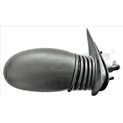 Imagem de Espelho retrovisor Tyc 309 0027 à direita preto ajuste: tirantes, convexo FIAT: Seicento / 600 Hatchback