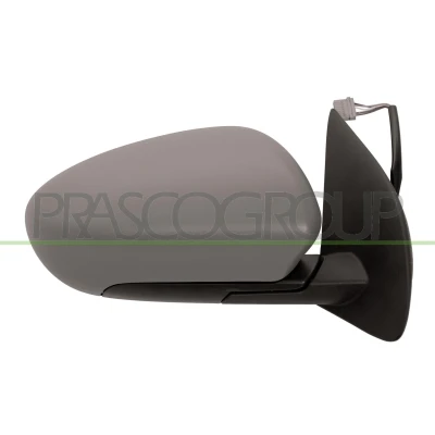 Imagem de Espelho retrovisor Prasco Premium DS7107323P à direita com subcapa elétrico aquecível, convexo NISSAN: Qashqai / Qashqai+2 I