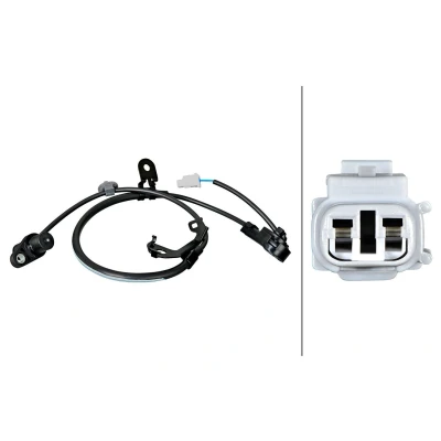 Imagem de HELLA 6PU 358 217 011 Sensor de ABS com suporte inductivo 2 866 TOYOTA: Yaris I Hatchback