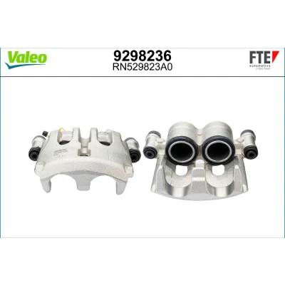 Imagem de FTE 9298236 Pinça de travão cinzento Ferro fundido Eixo dianteiro, lado esquerdo sem suporte MERCEDES BENZ: Sprinter 3.5 T Van