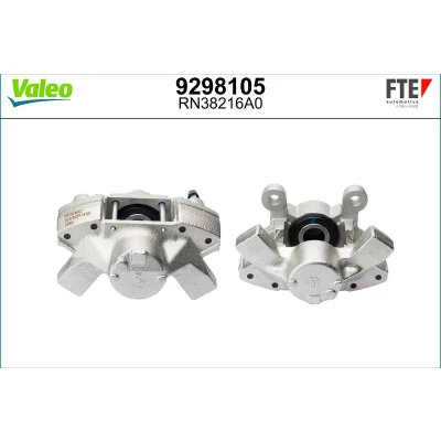 Imagem de FTE 9298105 Pinça de travão cinzento Ferro fundido Eixo traseiro direito sem suporte VOLVO: 850 Carrinha