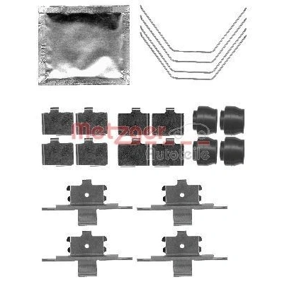 Imagem de METZGER 109 1791 Kit de acessórios, pastilhas travão MAZDA: 6 Sedan, Carrinha, Hatchback