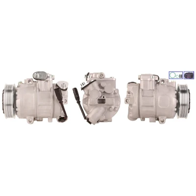 Imagem de ELSTOCK 51 0132 Compressor PAG 46 R 134a com juntas VOLKSWAGEN: Golf 4, Polo IV Hatchback, Bora Sedan, SEAT: Ibiza 3, 4 Sportcoupe, ST