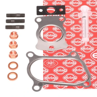 Imagem de ELRING 714.630 Kit de montagem, turbocompressor com juntas instruções parafusos PEUGEOT: 206 Hatchback, 307 Carrinha endado,