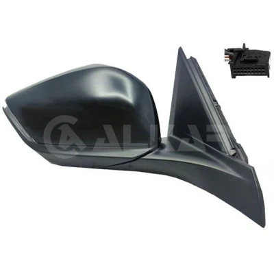 Imagem de Espelho retrovisor Alkar 6142768 à direita elétrico aquecível, com sensor de temeperatura, convexo para veículo volante esquerda