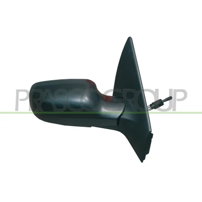 Imagem de Espelho retrovisor Prasco RN4207113 à direita preto manual ajustável pelo interior, com sensor de temeperatura, ajuste: por cabo aço, convexo