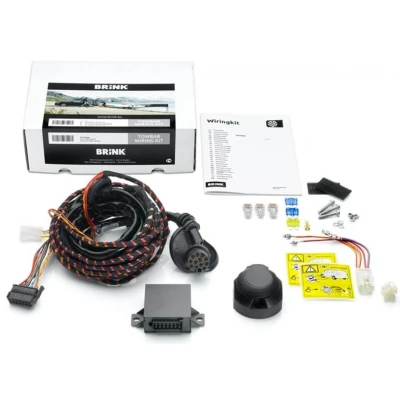 Imagem de BRINK 727724 Kit eléctrico, dispositivo de reboque 13 RENAULT: Kangoo II Express