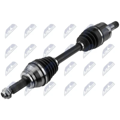 Imagem de NTY NPW KA 408 Veio de transmissão Eixo dianteiro, lado esquerdo 587mm Caixa automática 6 velocidades HYUNDAI: Ioniq