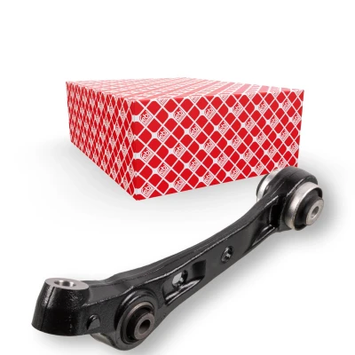 Imagem de FEBI BILSTEIN 176505 Braço de suspensão com chumaceira Eixo dianteiro, lado direito, em baixo, traseira transversal Alumínio 22 BMW: 5 Touring