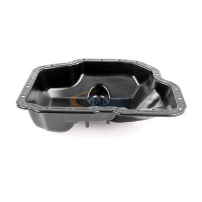 Imagem de VAICO V10 4700 Cárter de Óleo sem junta, com bujão despejo do óleo furo para sensor nível óleo, Chapa aço