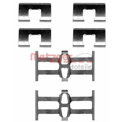 Imagem de METZGER 109 1118 Kit de acessórios, pastilhas travão SUZUKI: SWIFT 3