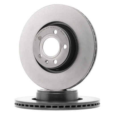 Imagem de BREMBO COATED DISC LINE 09.9540.11 Disco de travão 314 25 5 interior ventilado revestido alto carbono com parafusos AUDI: A6 C6 Avant, Sedan