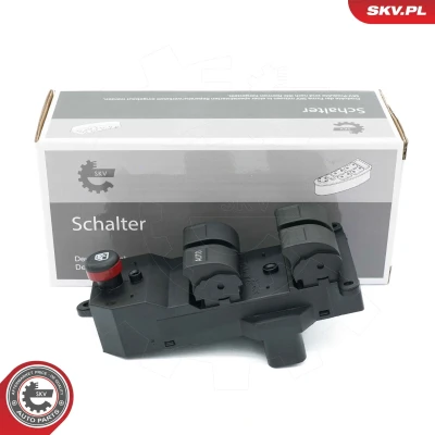 Imagem de ESEN SKV 37SKV452 Interruptor, elevadores dos vidros do lado condutor HONDA: CIVIC 7 Hatchback