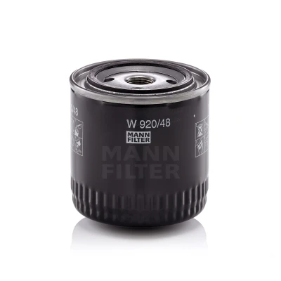 Imagem de MANN FILTER W 920/48 Filtro de óleo 3/4 16 UNF 1B com uma válvula retenção aparafusado NISSAN: NP300 Navara Pick up, Up