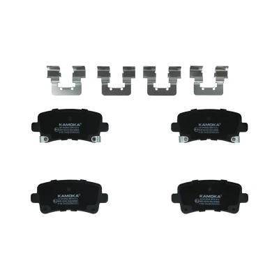 Imagem de KAMOKA JQ1018504 Jogo de pastilhas para travão disco Eixo traseiro com avisador sonoro desgaste OPEL: Insignia A Sports Tourer, Sedan