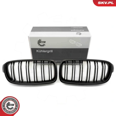 Imagem de ESEN SKV 66SKV126 Grelha de Radiador preto mate BMW: 3 Touring, Sedan