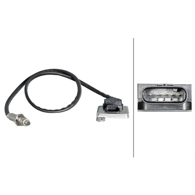 Imagem de HELLA 6PN 358 307 141 Sensor NOx MERCEDES BENZ: CLS Shooting Brake, Classe C T modell, Sprinter 5 Camião de plataforma/Chassis