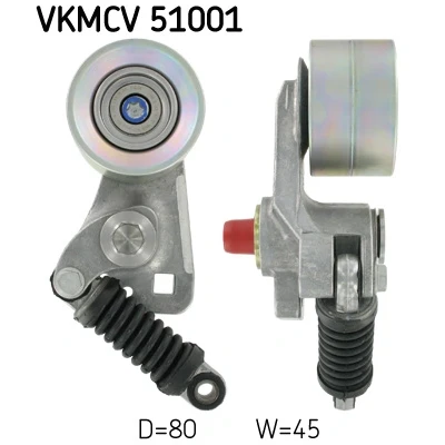 Imagem de SKF VKMCV 51001 Polia Tensora