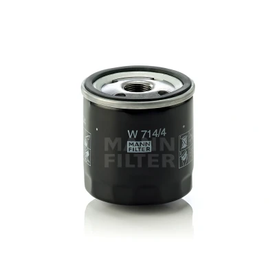 Imagem de MANN FILTER W 714/4 Filtro de óleo M 20 X 1.5 com uma válvula retenção aparafusado FIAT: BRAVO 1, Doblo I Cargo, Punto II Hatchback