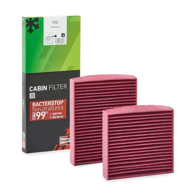 Imagem de CHAMPION CCF0120B Filtro, ar do habitáculo Com efeito antibacteriano 203, 151 157 30 PEUGEOT: 208 I Hatchback, 207 2008 Carrinha