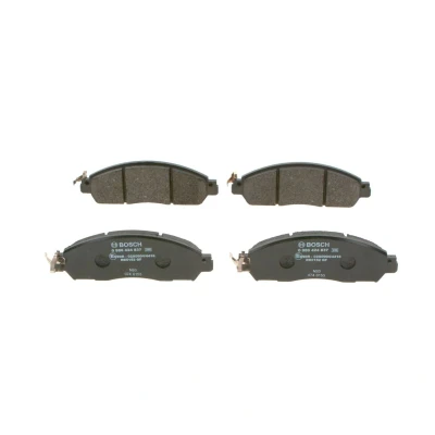 Imagem de BOSCH 0 986 424 837 Jogo de pastilhas para travão disco Baixo teor metálico NISSAN: NP300 Navara Pick up