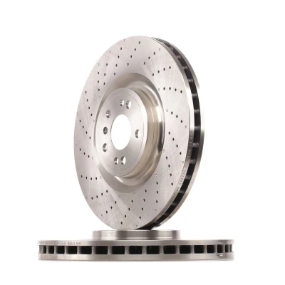 Imagem de BREMBO COATED DISC LINE 09.A960.21 Disco de travão 375 36 5 perfurado/ventilado revestido alto carbono com parafusos MERCEDES BENZ: GLE SUV, GL