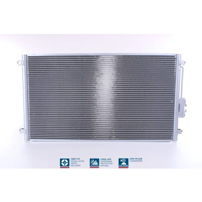 Imagem de NISSENS 94557 Condensador sem secador Alumínio 878 R 134a