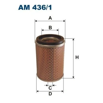 Imagem de FILTRON AM 436/1 Filtro de ar 178 126 Cartucho filtrante NISSAN: TERRANO 2, 1, FORD: Maverick SUV