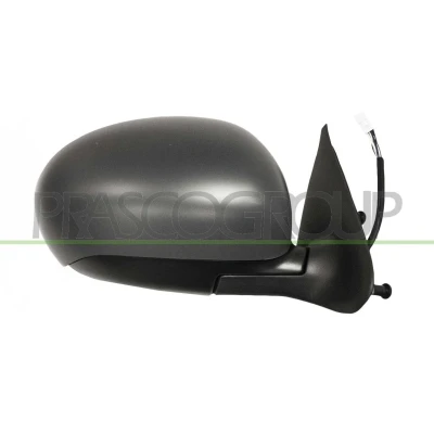 Imagem de Espelho retrovisor Prasco DS7007343P à direita com subcapa elétrico aquecível, dobrável electricamente, convexo, sem cor