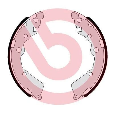Imagem de BREMBO S 30 542 Maxilas de Travão 180 27 KIA: Picanto II