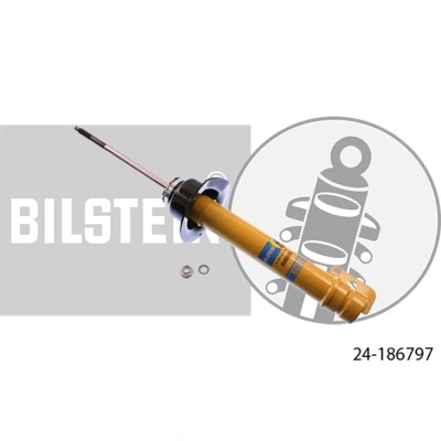 Imagem de BILSTEIN B6 4600 24 186797 Amortecedor Eixo dianteiro Pressão do gás Tubo simples com assento de mola cavilha em cima