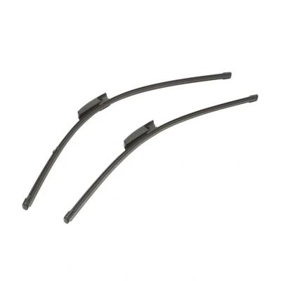 Imagem de Escova do limpa vidros Valeo Silencio X.trm, Flat Blade Set 574309 à frente Sem armação Fixação por cavilha RENAULT: SCENIC 2, GRAND 2