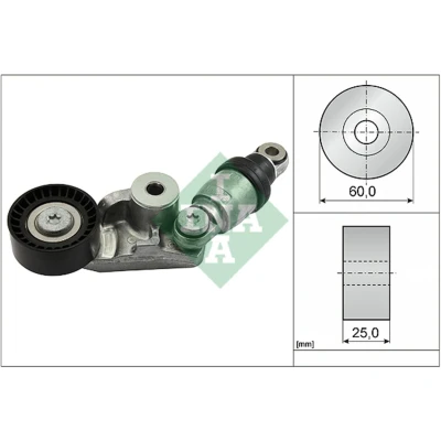 Imagem de INA 534 0585 10 Tensor, correia trapezoidal estriada