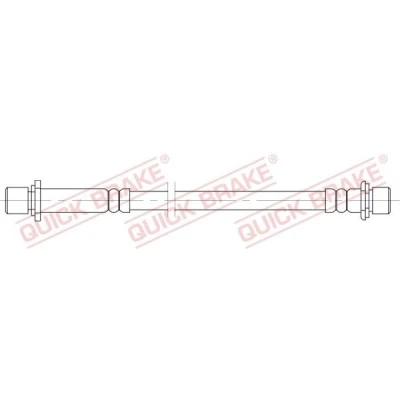 Imagem de QUICK BRAKE 25.080 Mangueira de Travão 297 M10x1