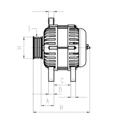 Imagem de Alternador HC Cargo F 032 116 960