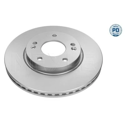 Imagem de MEYLE 37 15 521 0039/PD Disco de travão Eixo dianteiro 280 23 5 114,3 ventilado Revestido a discos zinco PD Quality KIA: cee‘d II Hatchback