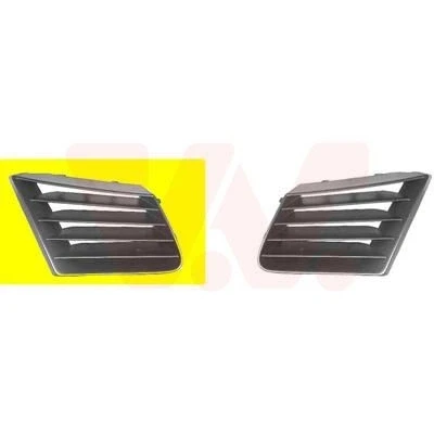 Imagem de VAN WEZEL 4917512 Grelha de Radiador à direita SEAT: Ibiza 3, Córdoba II Sedan