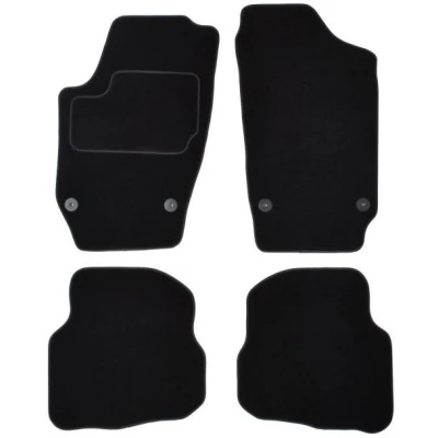 Imagem de MAMMOOTH A041 VW335 PRM 01 Conjunto de tapete chão Têxtil à frente e atrás 4 preto VOLKSWAGEN: Polo IV Hatchback