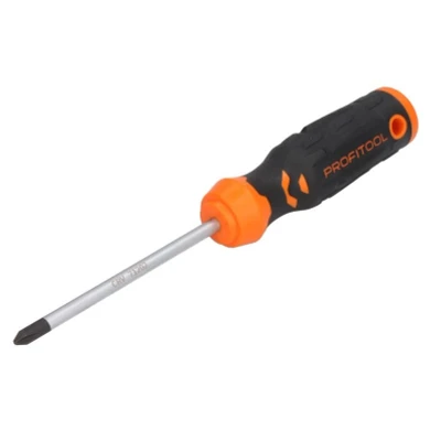 Imagem de PROFITOOL 0X71202 Chave de parafusos PH2 100mm Fenda em cruz (PH)