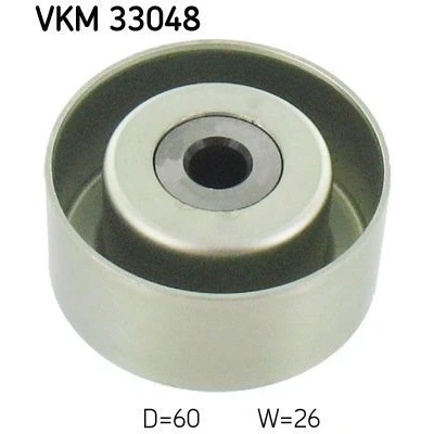 Imagem de SKF VKM 33048 Polia de Desvio PEUGEOT: 206 Hatchback, Partner I Van, CITROËN: Berlingo II II, Xsara Picasso