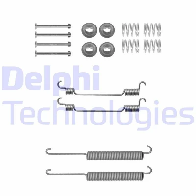 Imagem de DELPHI LY1302 Kit de acessórios, maxilas do travão NISSAN: TERRANO 2, FORD: Transit Mk5 Van, Camião plataforma/Chassis