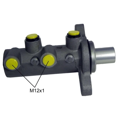 Imagem de BREMBO M 23 161 Bomba Central Dos Travões 25,4mm Alumínio 12 X 1 (2)