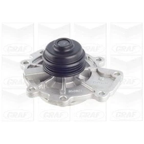 Imagem de GRAF PA956 Bomba de água com junta sem tampa mecânico Alumínio 55,4 para accionamento da correia trapezoidal estriada FORD: MONDEO 3 Kombi,
