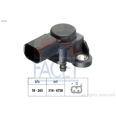 Imagem de FACET 10.3102 Sensor Made in Italy OE Equivalent MERCEDES BENZ: Classe E T modell, Sedan