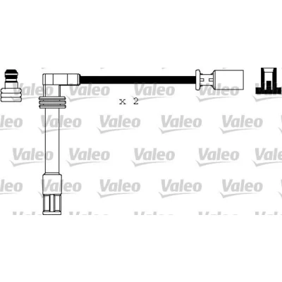 Imagem de VALEO 346126 Jogo de Cabos Vela AUDI: A4 B5 Sedan, A6 C5 Avant, VOLKSWAGEN: Passat Variant